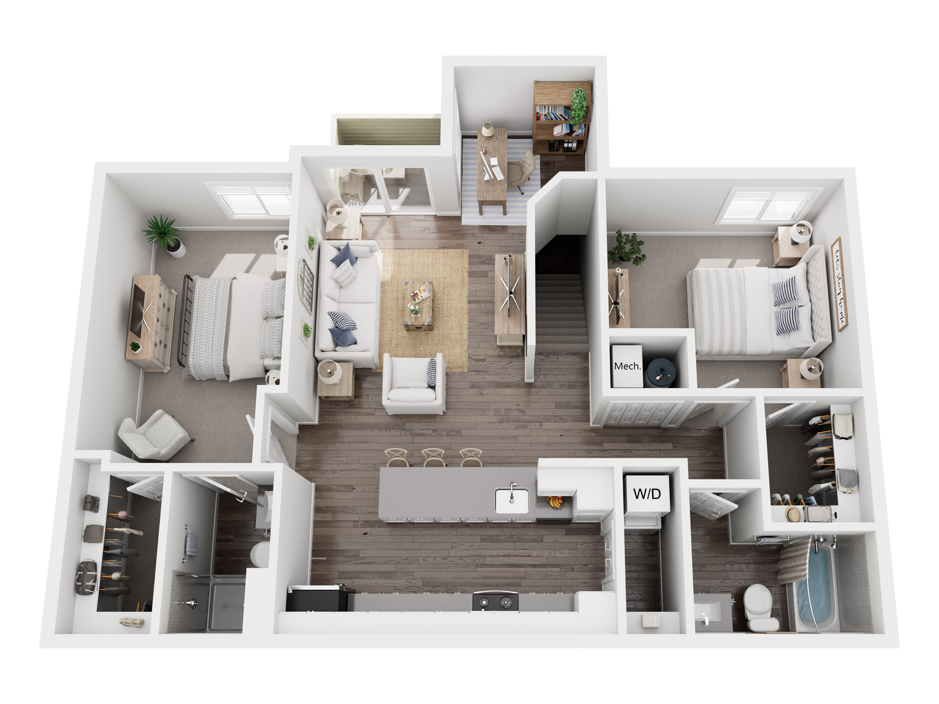 Driftwood Upper floor plan